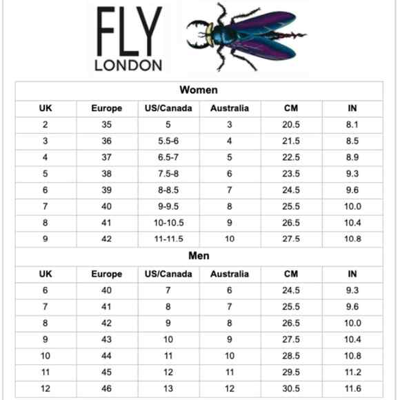 Fly London Yoss Patent Leather Platform Ankle Boot Black Size 37- 6.5/7 - Picture 10 of 10